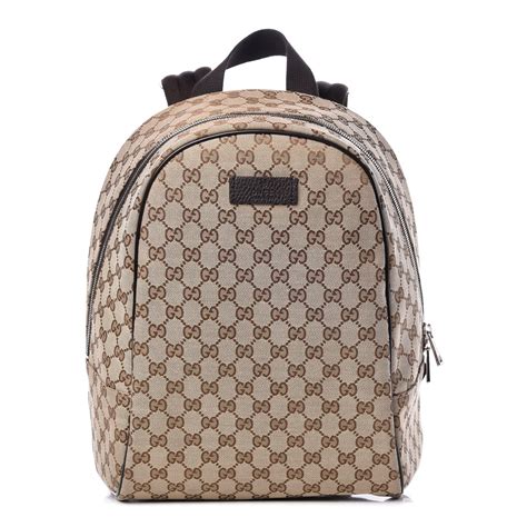 gucci tan backpack